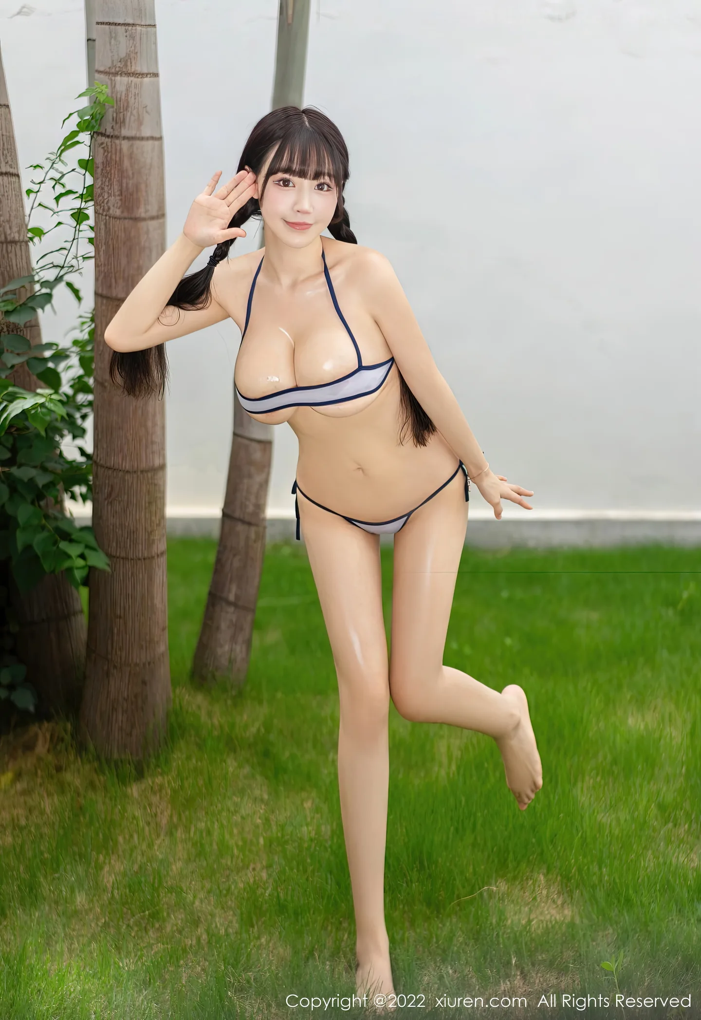 图片[5]-[XiuRen秀人网] VOL.5871 女神朱可儿Flora泳池场景性感灰色比基尼秀傲人豪乳诱惑写真61P-秀人网官方网站